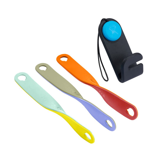Hydro Flask Small Flex Strap Pack with Customizer Tool, 3 Reversible Straps