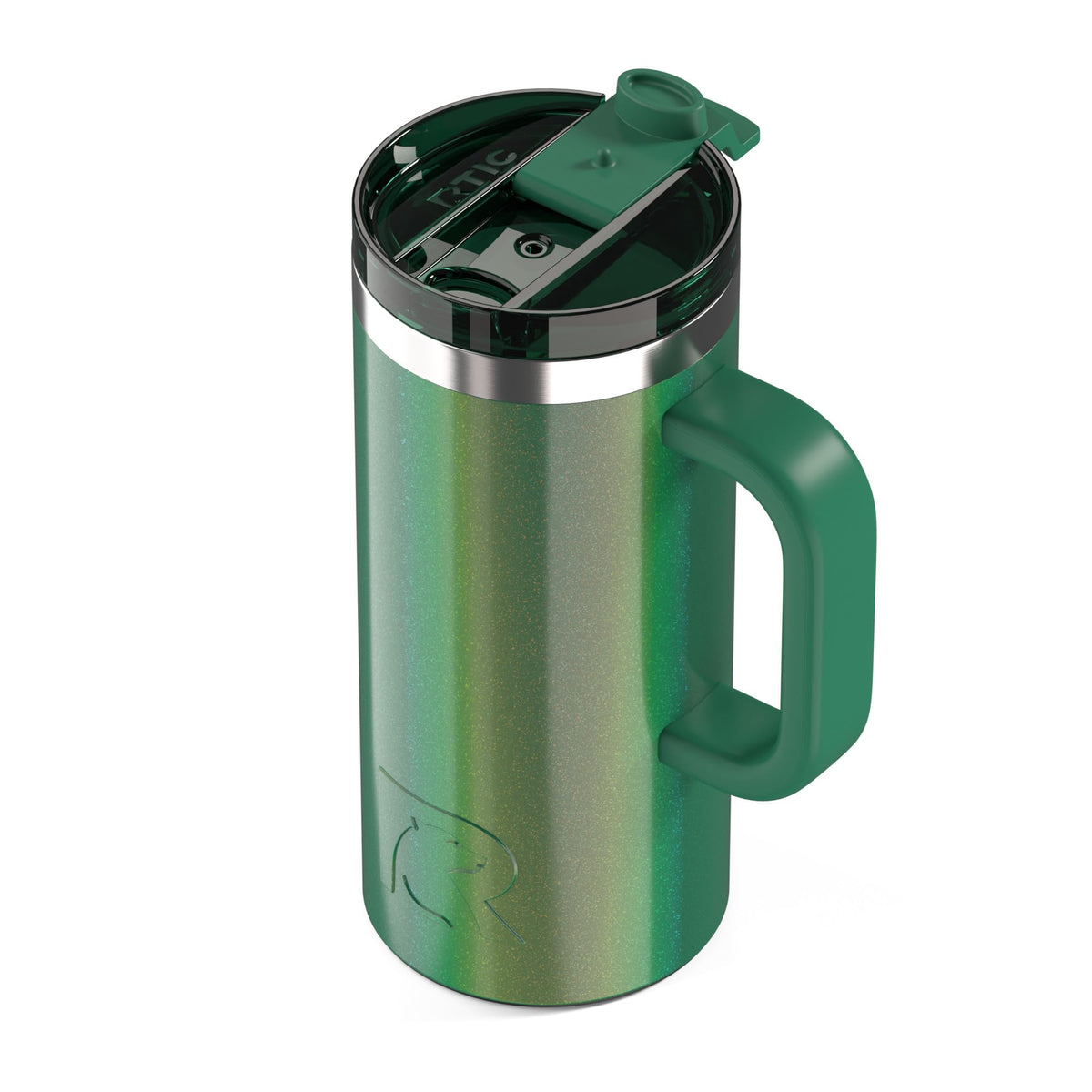 RTIC Road Trip Ceramic-Lined Travel Mug with Lid and Handle