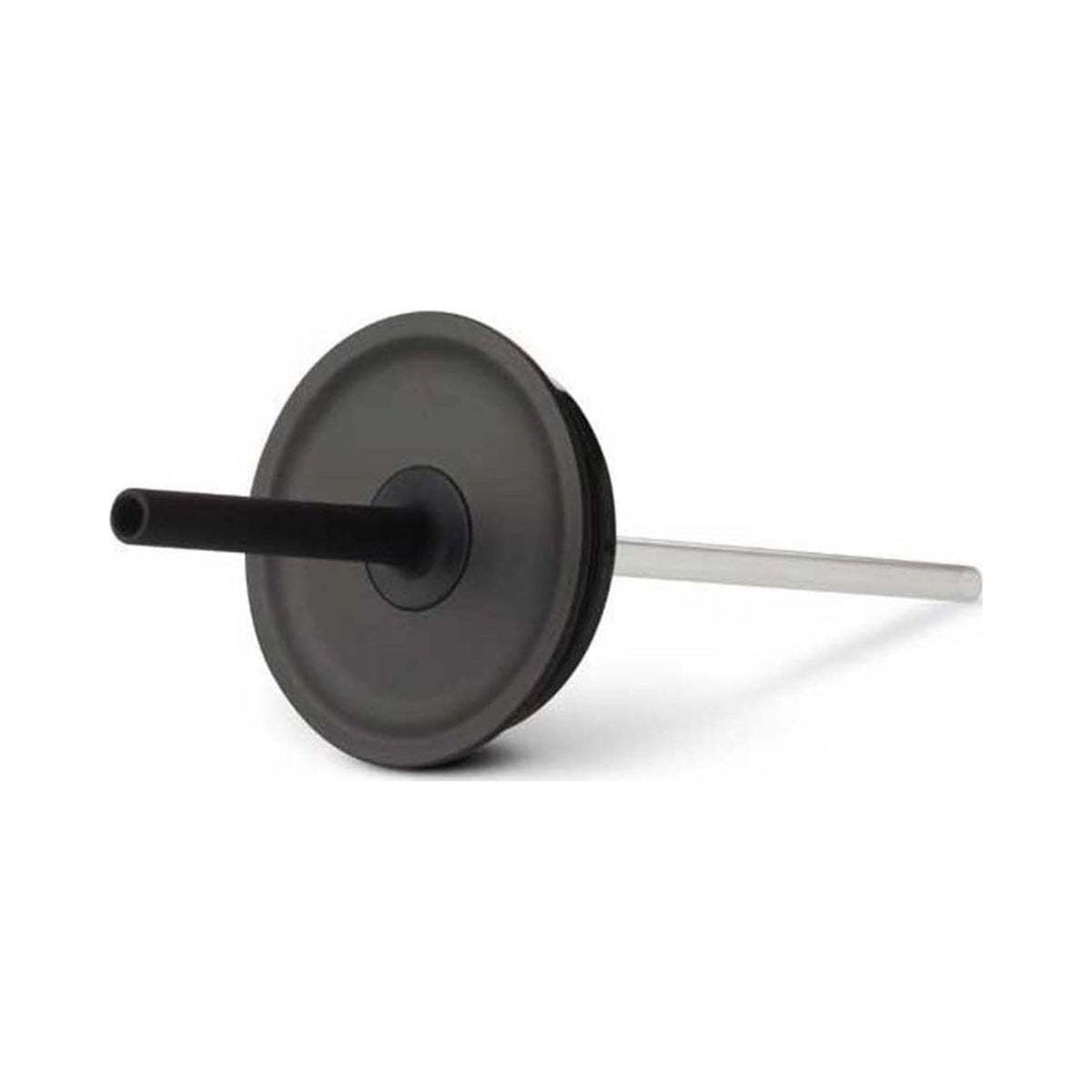 Hydro Flask black press-in straw lid for tumblers and coffee mugs