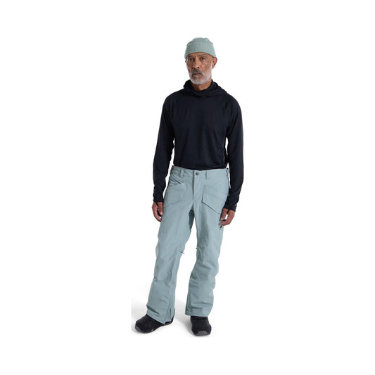 Burton Men's Covert 2.0 2L snowboard pants in petrol green