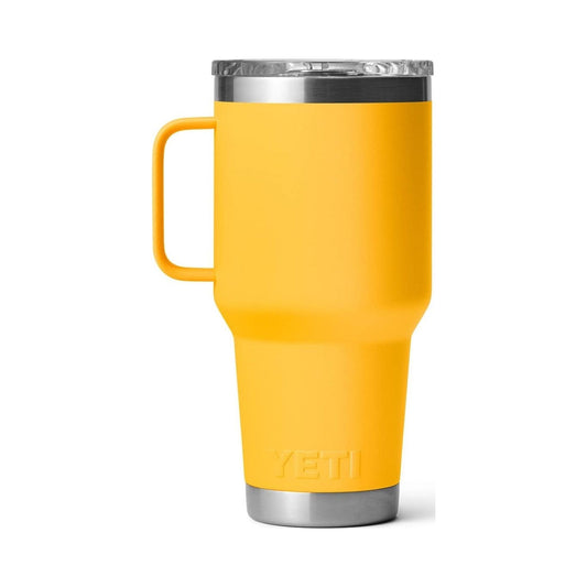 YETI Rambler 30 oz Travel Mug with Stronghold Lid in yellow and navy