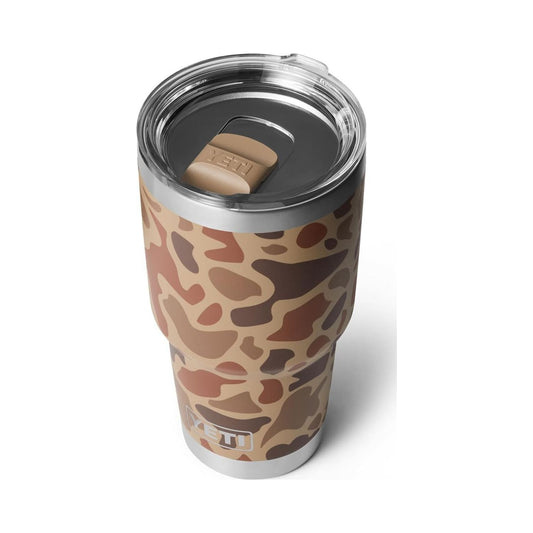 YETI Rambler 30 oz Wetlands Camo stainless steel tumbler with MagSlider lid