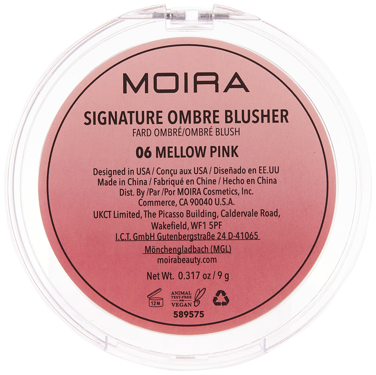 Moira Face Shaping Makeup Blush