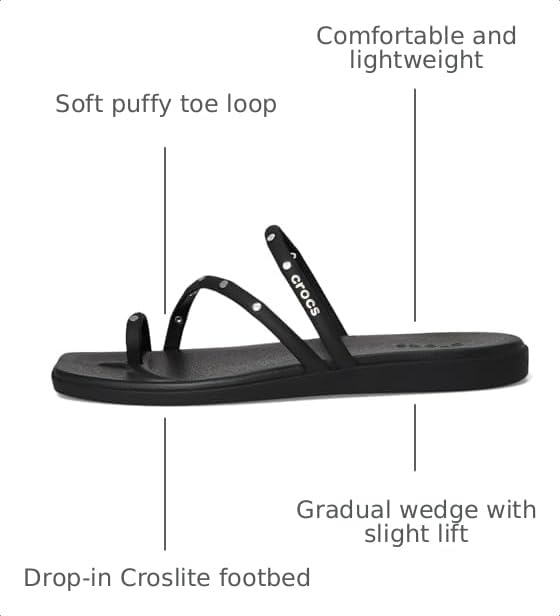 Crocs Women's Miami Toe Loop Sandal