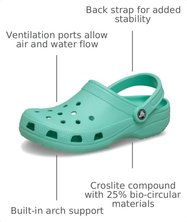 Crocs Unisex Classic Clog