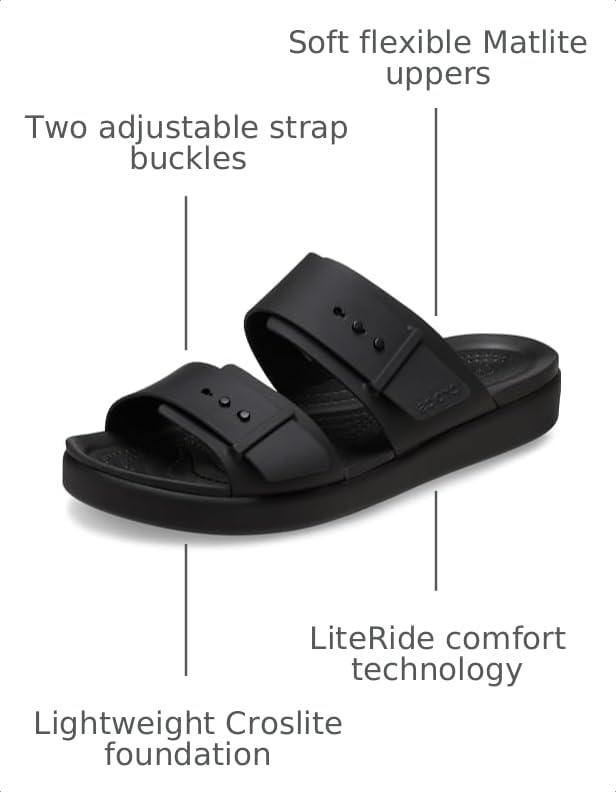 Crocs Women's Brooklyn Buckle Low Sandal