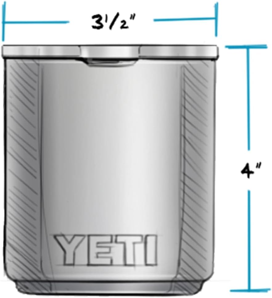 YETI Rambler 10 oz Lowball 2.0 with MagSlider Lid