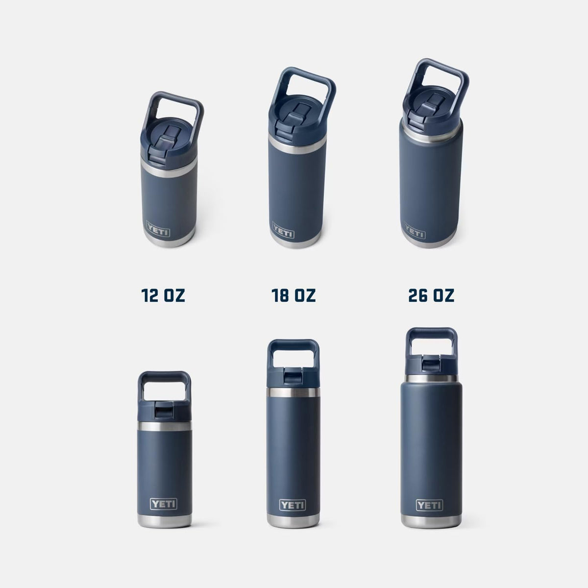 YETI Rambler 18 oz Bottle with Straw Cap