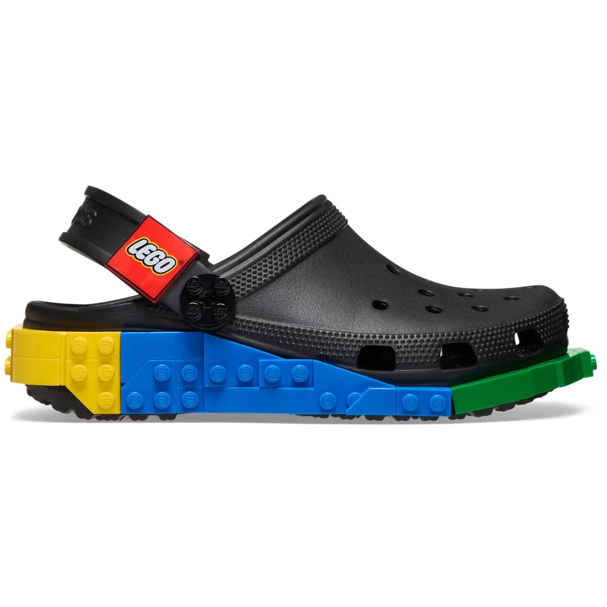 Crocs Unisex-Adult Classic LEGO System Clogs, LEGO Shoes for Women and Men