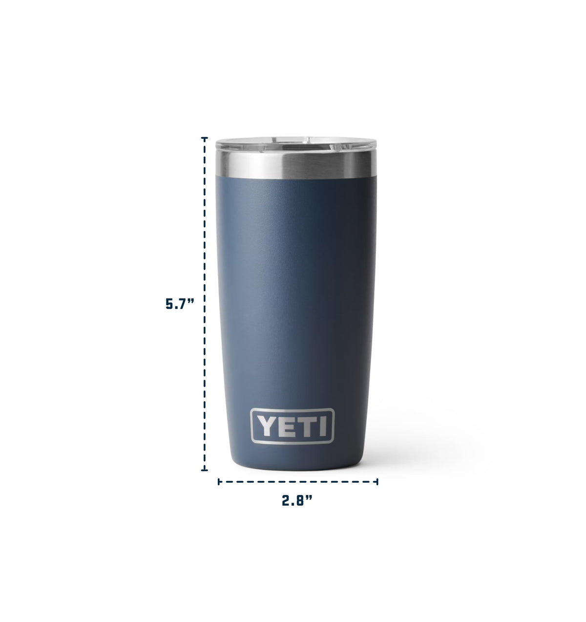 YETI Rambler 10 oz Stainless Steel Tumbler with MagSlider Lid