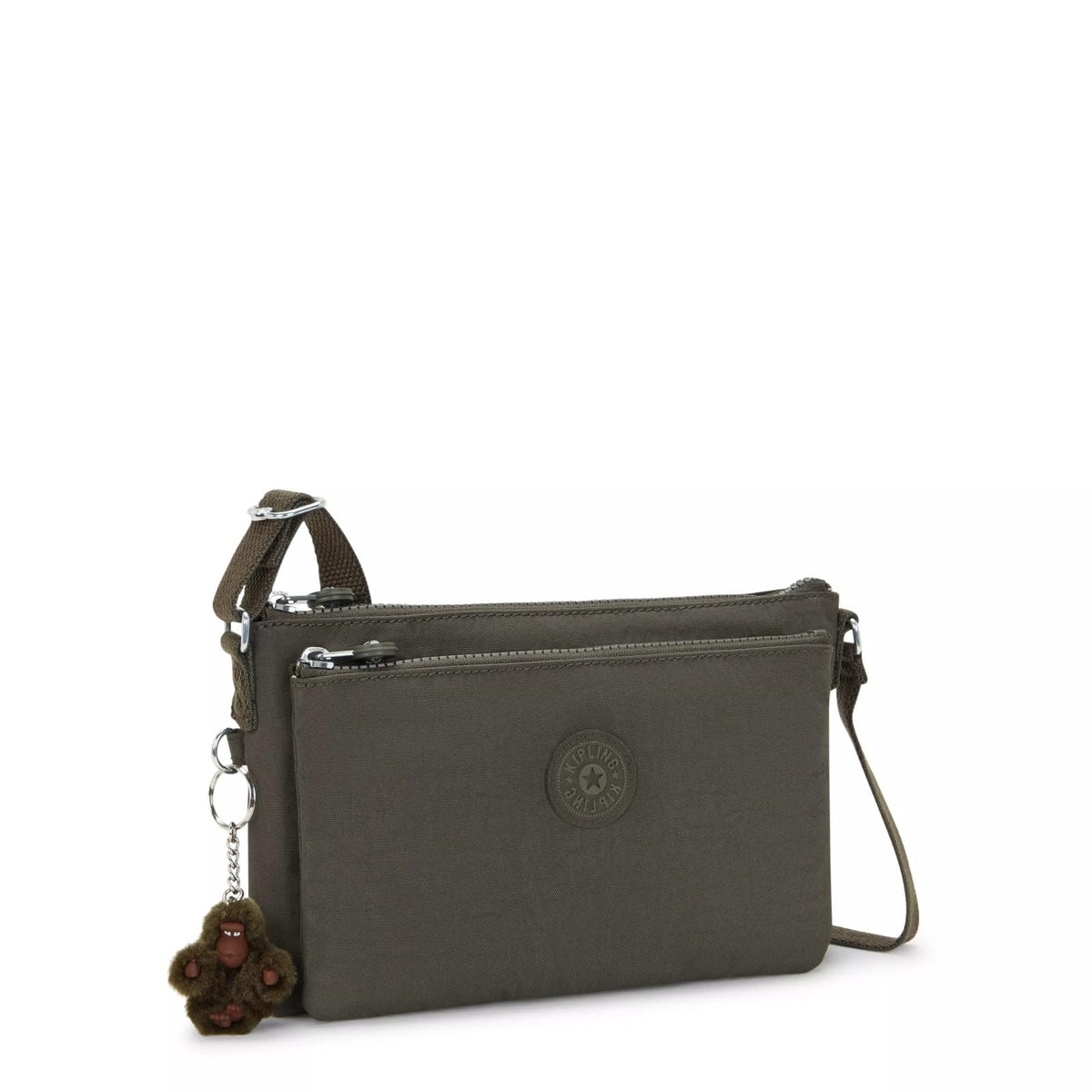 Kipling Womens Women's Mikaela Bag, Super Light, Adjustable Strap, Nylon Printed Crossbody Bag
