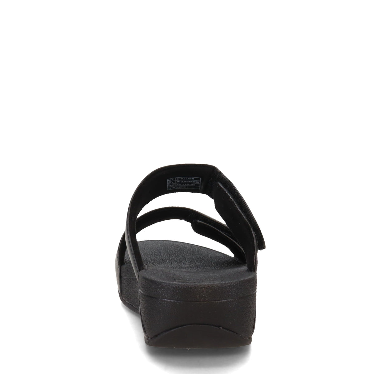 FitFlop Women's Lulu Adjustable Leather Slide Sandal