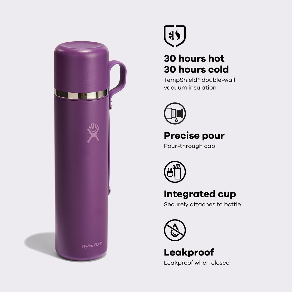 Hydro Flask Hot Flask & Cup Insulated Bottle
