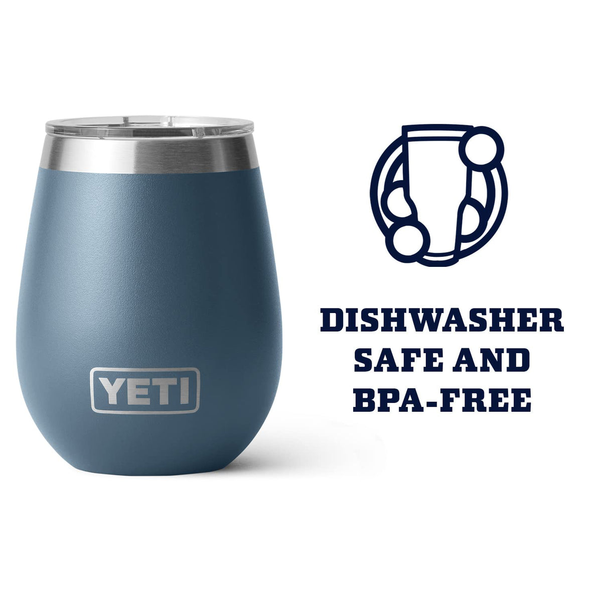 YETI Rambler 10 oz Wine Tumbler with MagSlider Lid