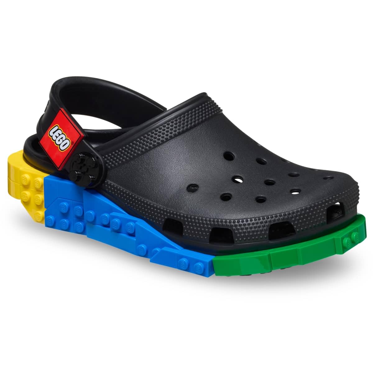 Crocs Unisex-Adult Classic LEGO System Clogs, LEGO Shoes for Women and Men