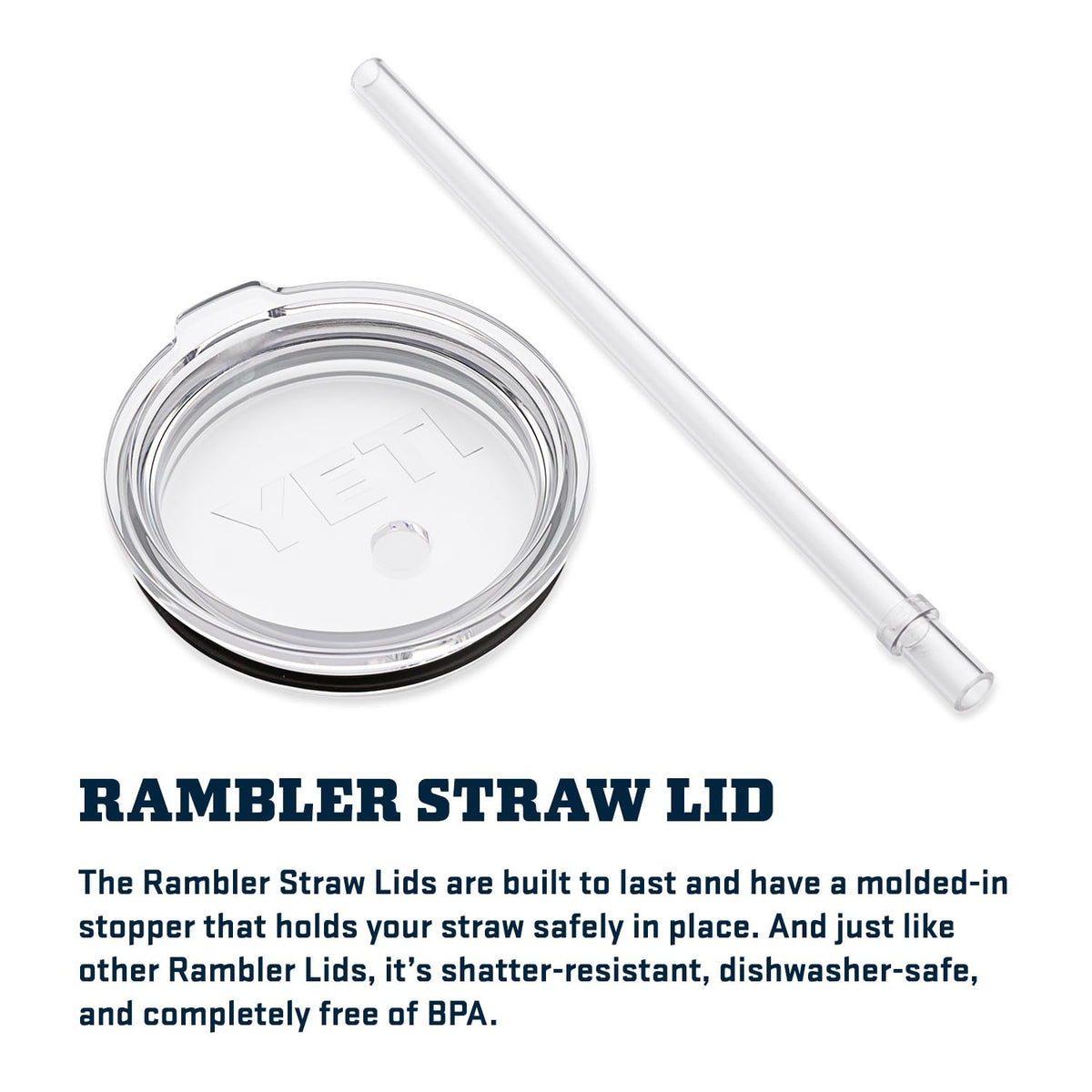 YETI Rambler Straw Mug with Handle