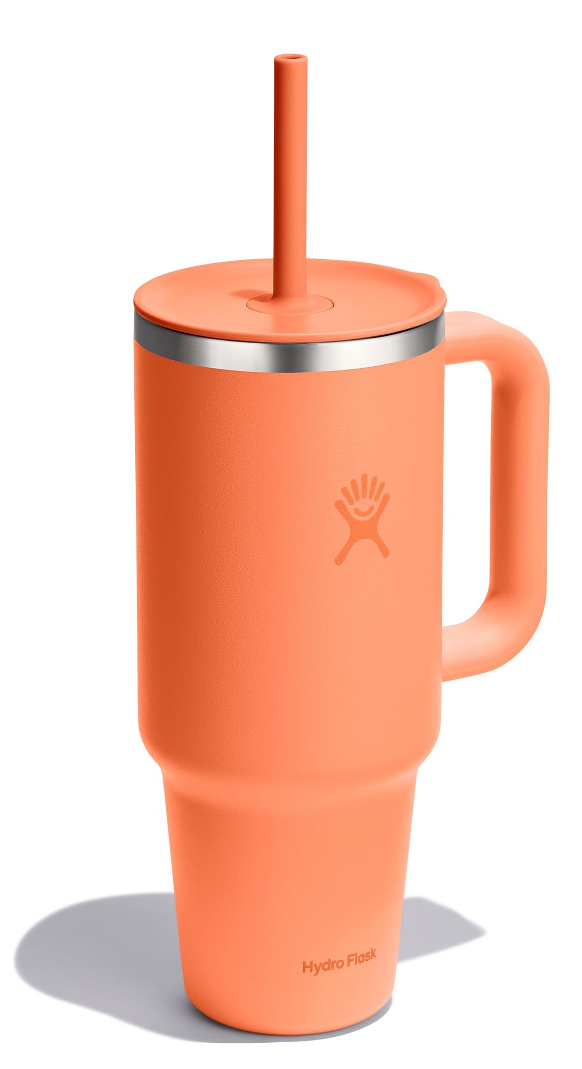 Hydro Flask Travel Tumbler with Handle, Lid and Straw