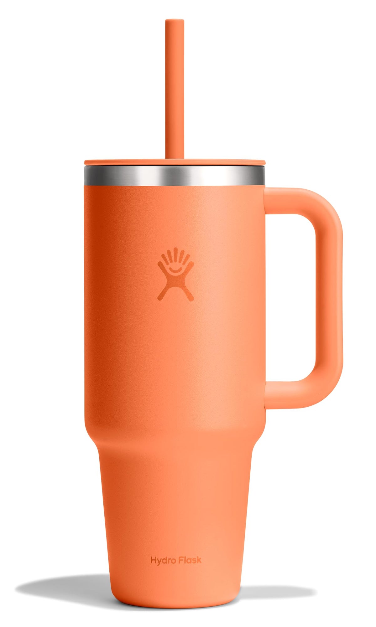 Hydro Flask Travel Tumbler with Handle, Lid and Straw