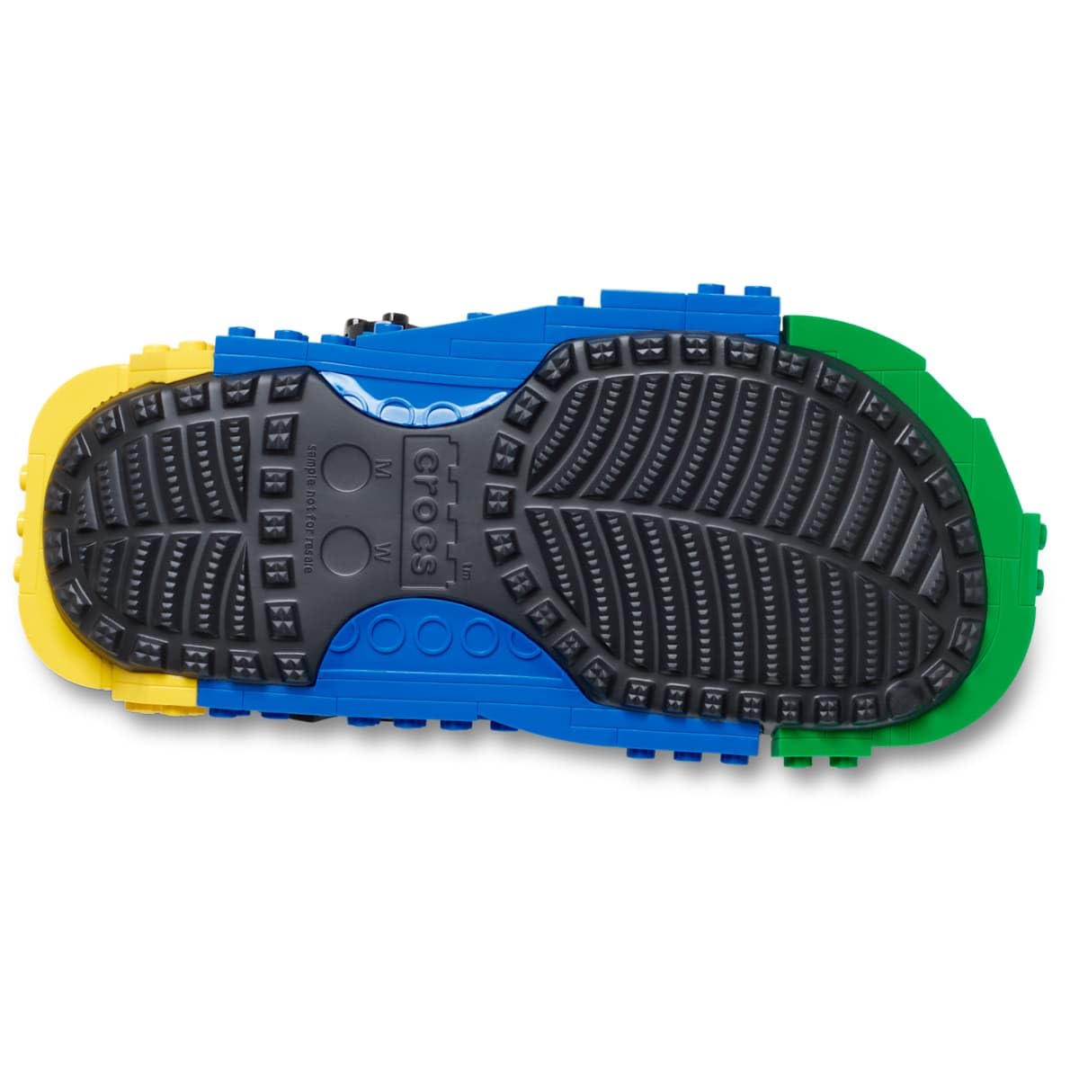 Crocs Unisex-Adult Classic LEGO System Clogs, LEGO Shoes for Women and Men