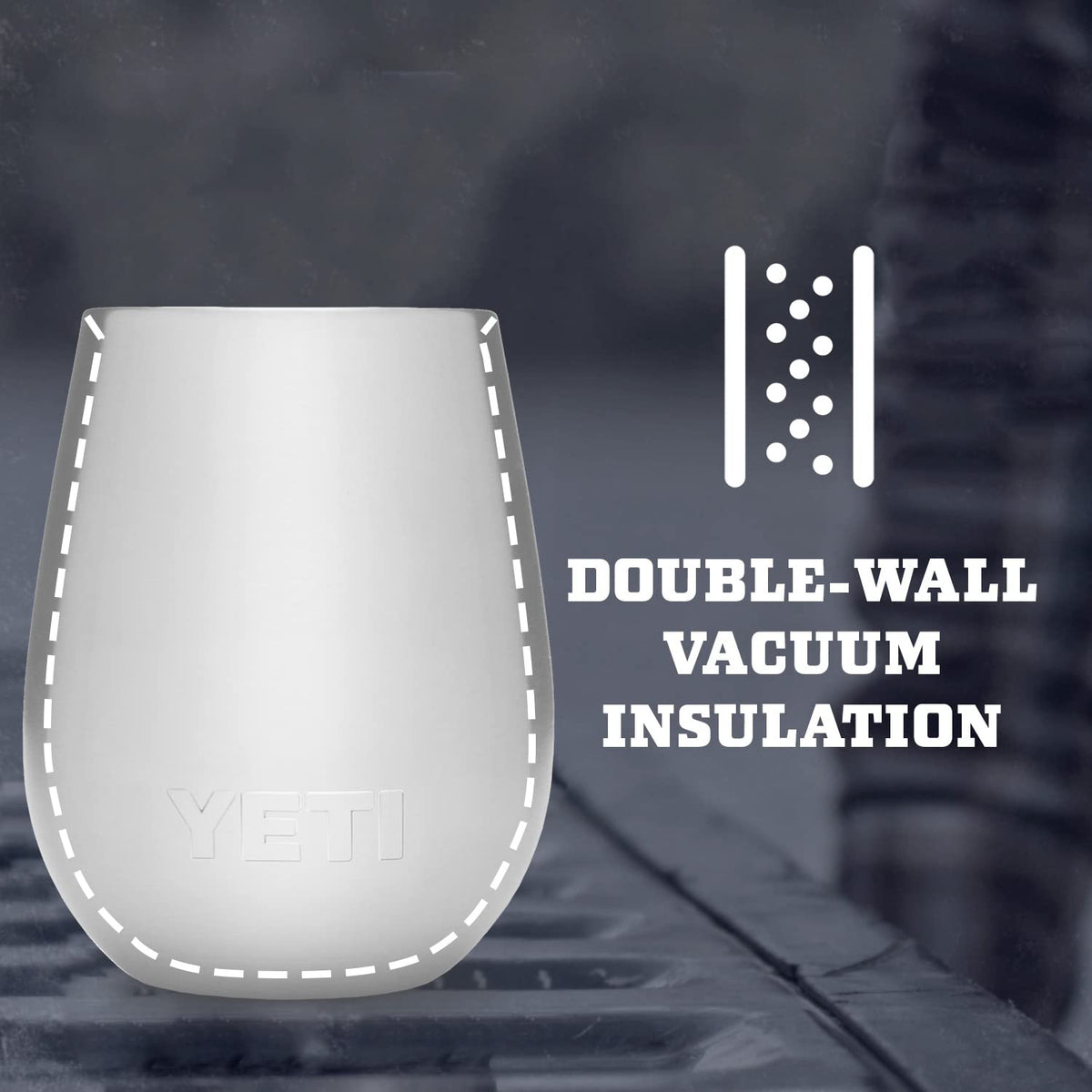 YETI Rambler 10 oz Wine Tumbler with MagSlider Lid