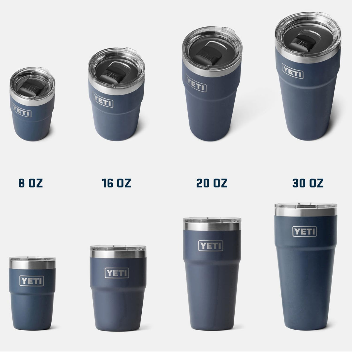 YETI Rambler 30 oz Stackable Tumbler with MagSlider Lid