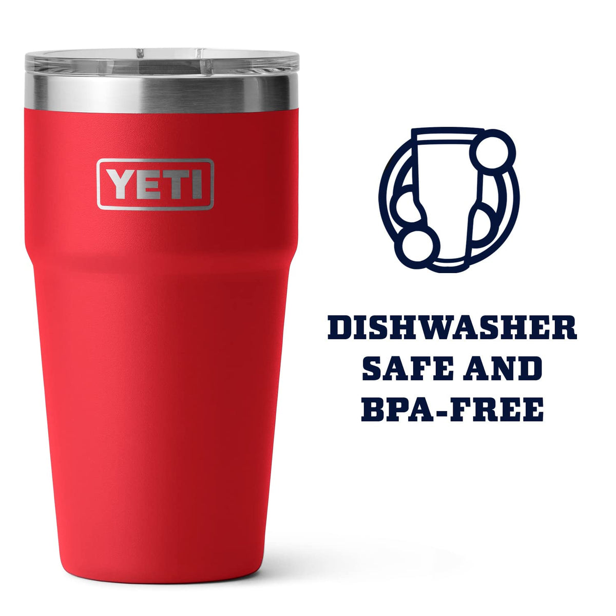 YETI Rambler 16 oz Stackable Pint with MagSlider Lid