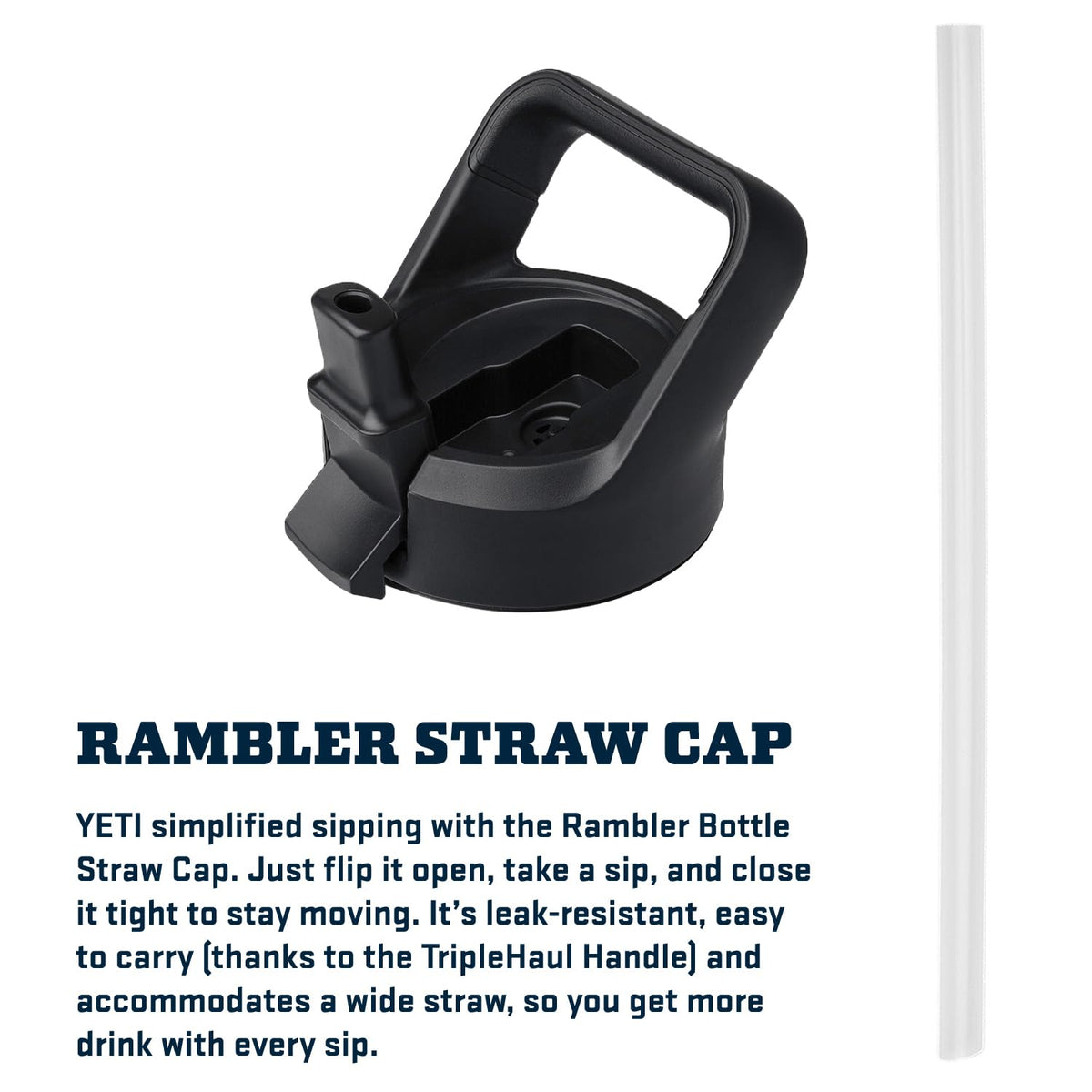 YETI Rambler 26 oz Bottle with Straw Cap