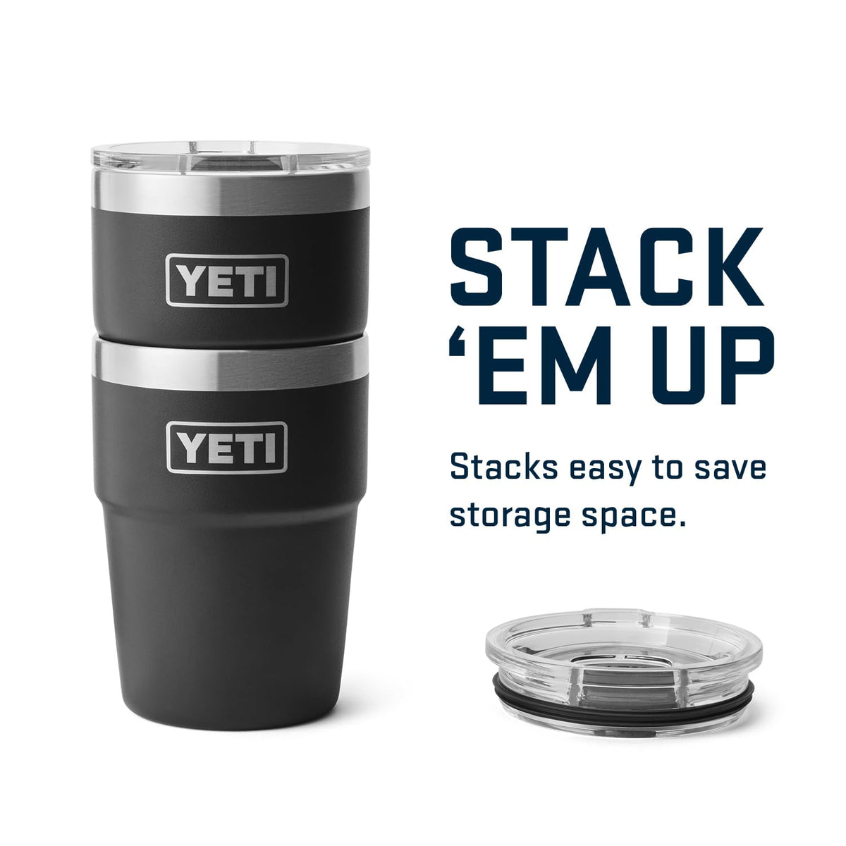 YETI Rambler 16 oz Stackable Tumbler with MagSlider Lid