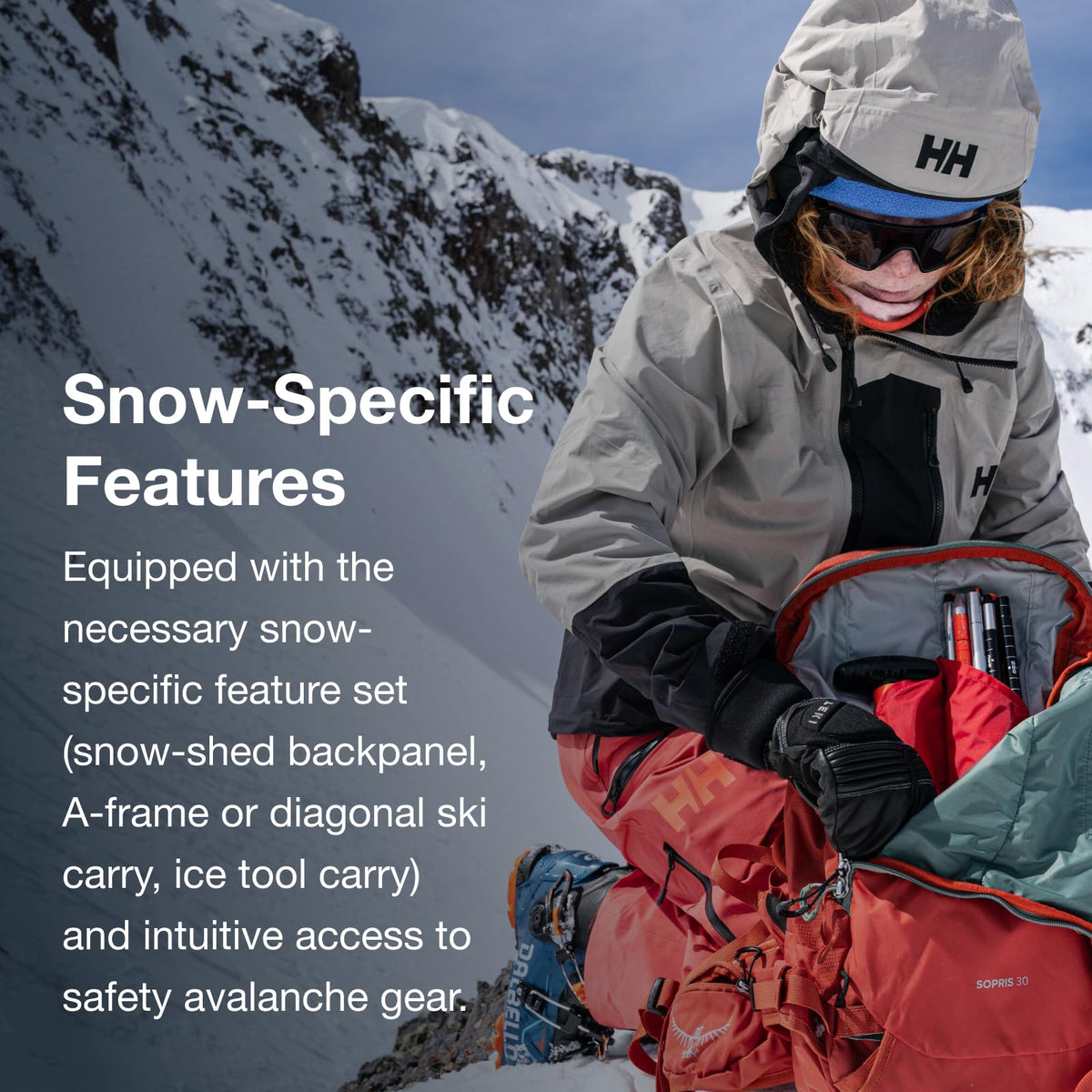 Osprey Sopris 20L Ski and Snowboard Backpack