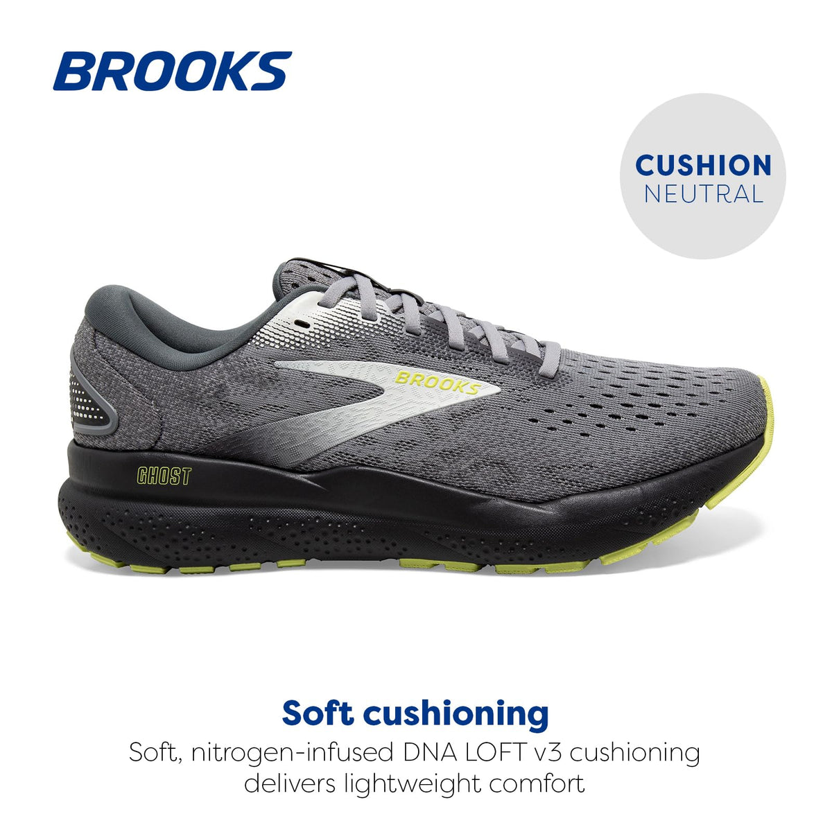 Brooks Men's Ghost 16 Neutral Running Shoe