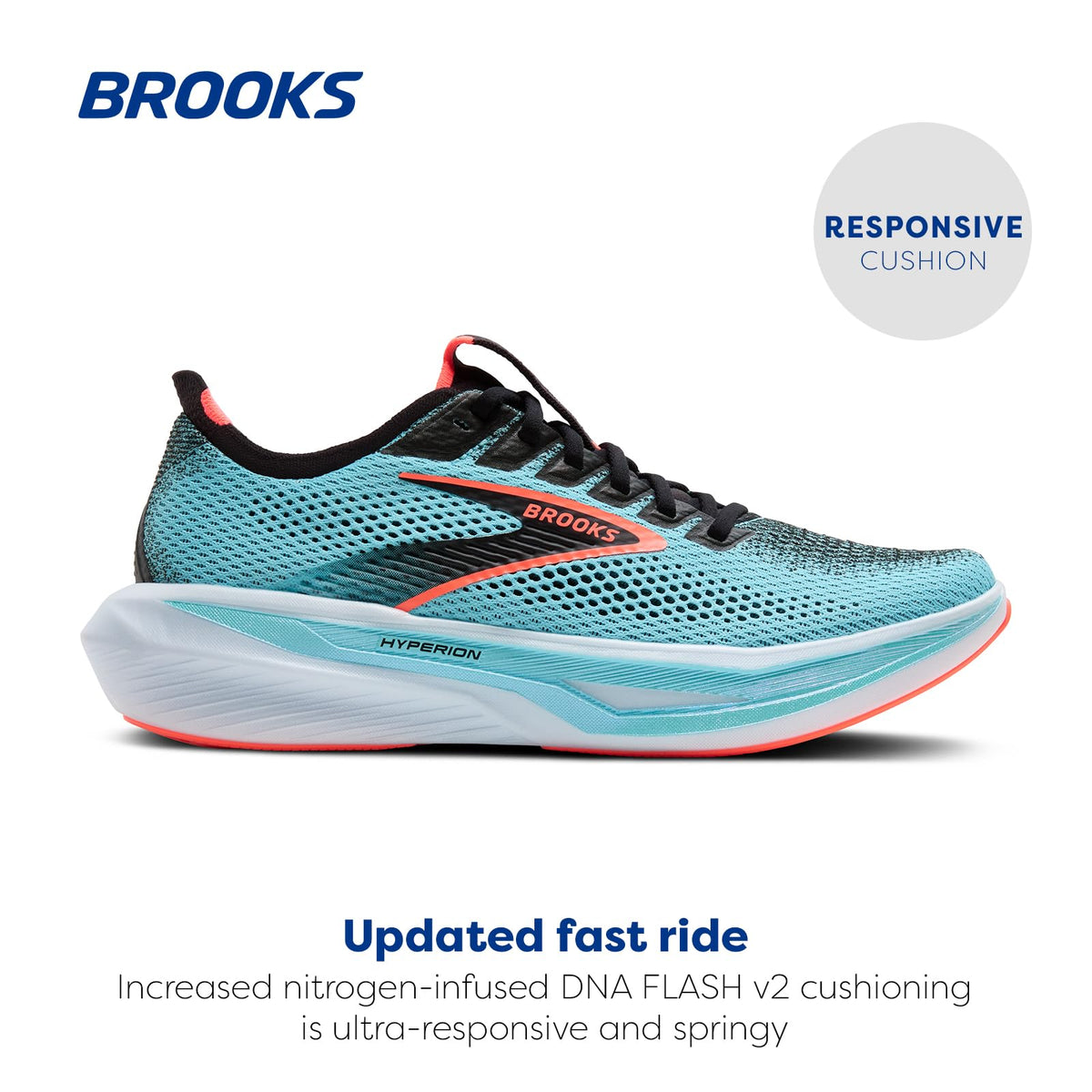 Brooks Men’s Hyperion 3 Neutral Running Shoe