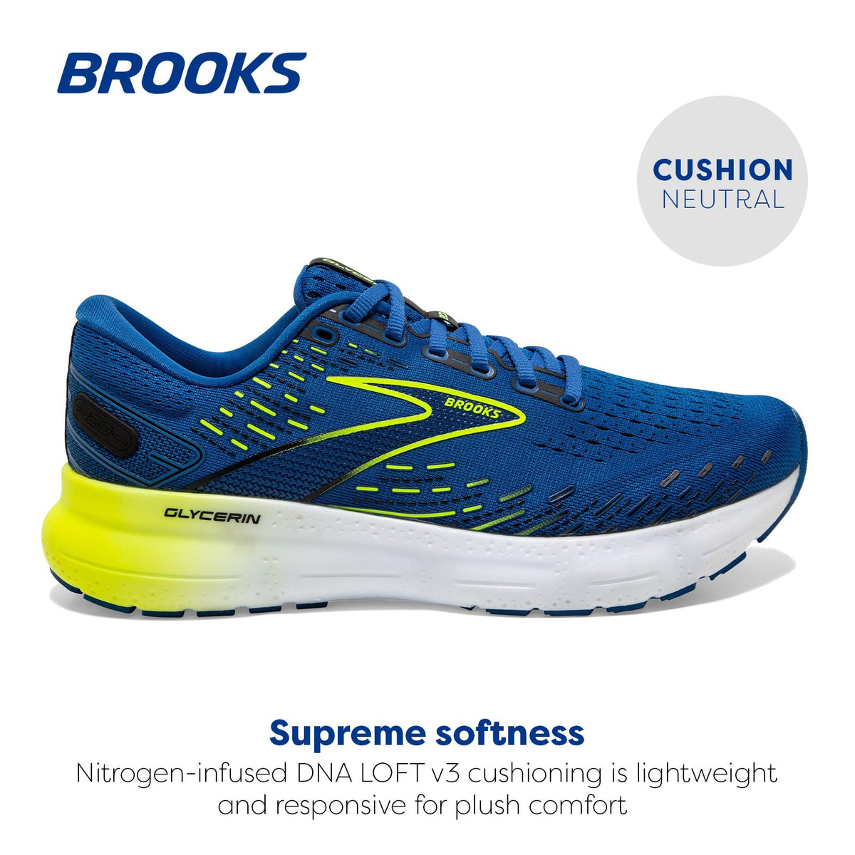 Brooks Men's Glycerin 20 Running Shoe
