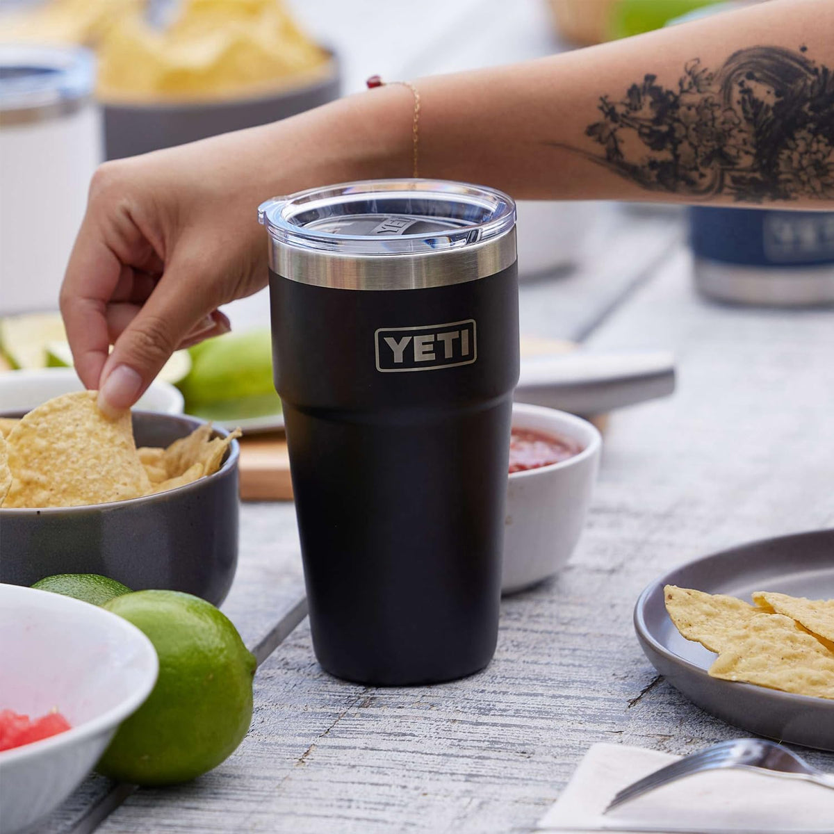 YETI Rambler 20 oz Stackable Tumbler with MagSlider Lid