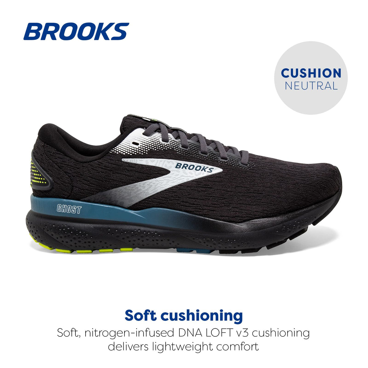 Brooks Men's Ghost 16 Neutral Running Shoe