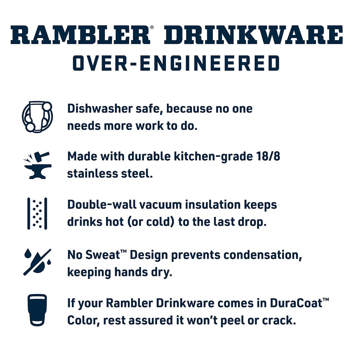 YETI Rambler Straw Mug with Handle