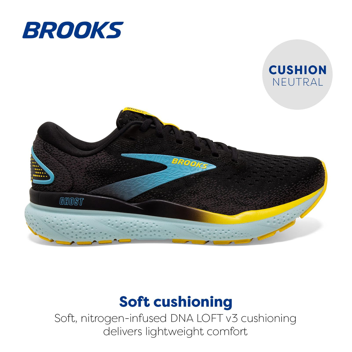 Brooks Men's Ghost 16 Neutral Running Shoe