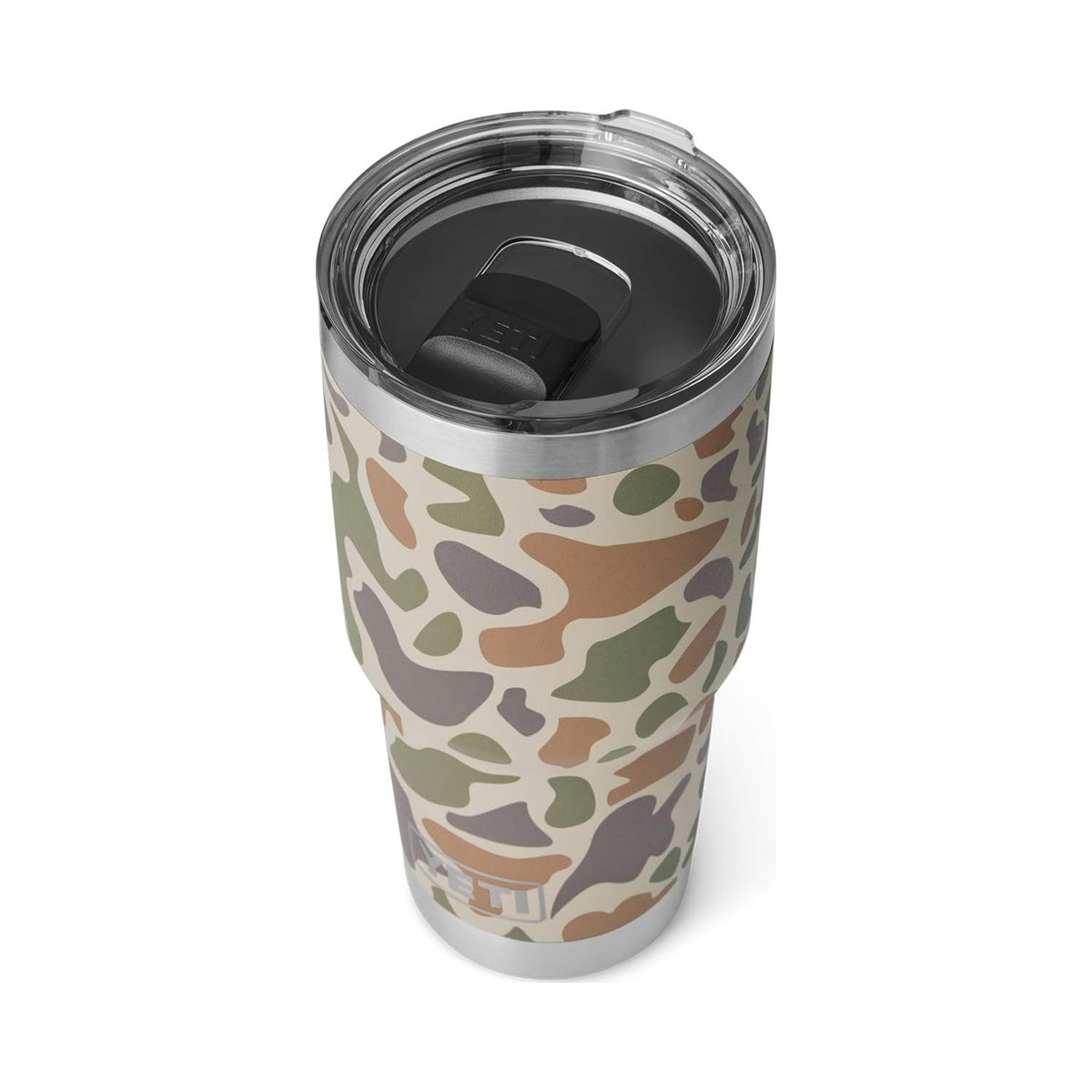 YETI Rambler 30 oz tan camo stainless steel tumbler with MagSlider lid