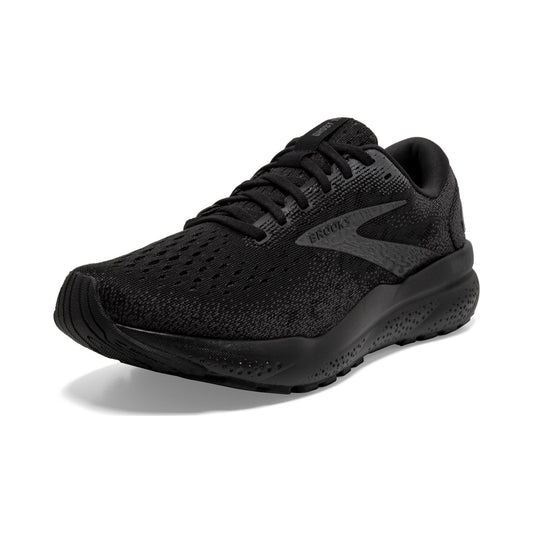 Brooks Men's Ghost 16 neutral running shoe in all black