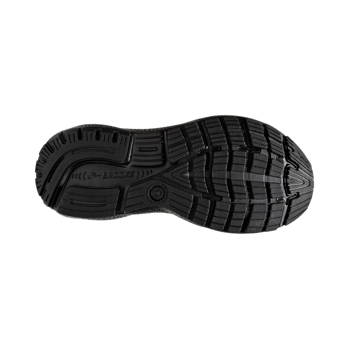 Brooks Men's Ghost 16 neutral running shoe in all black