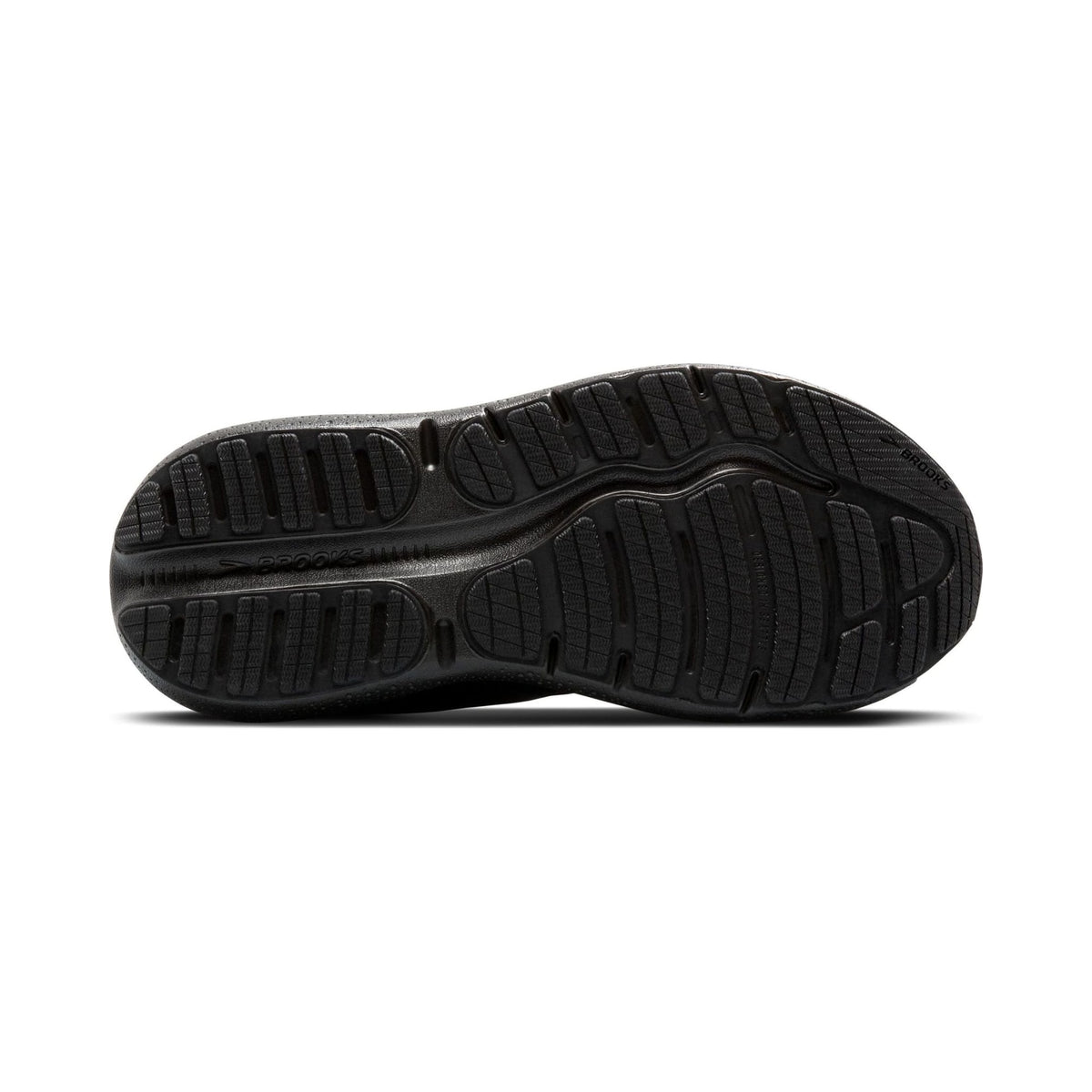Brooks Ghost Max 2 men's all-black running and walking shoe