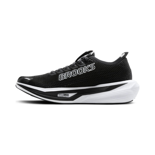 Brooks Women's Hyperion 3 black and white neutral running shoe