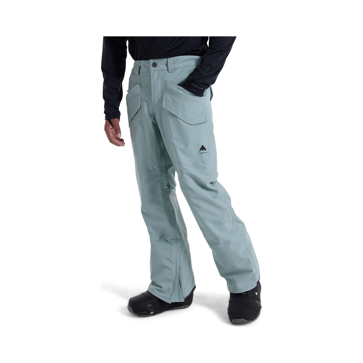 Burton Men's Covert 2.0 2L snowboard pants in petrol green