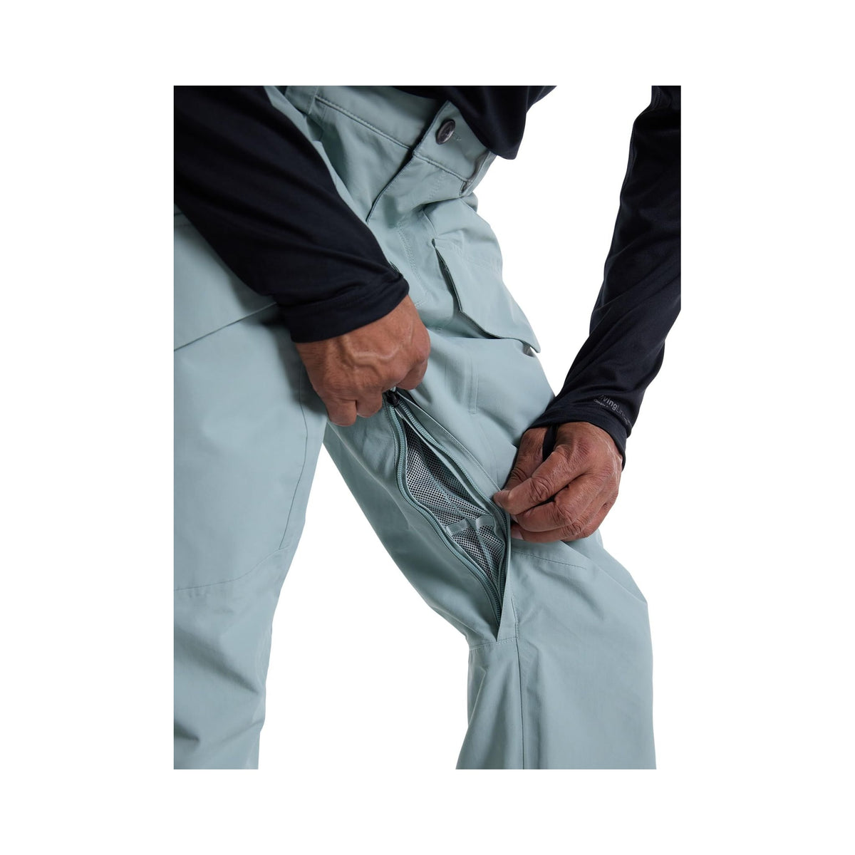 Burton Men's Covert 2.0 2L snowboard pants in petrol green