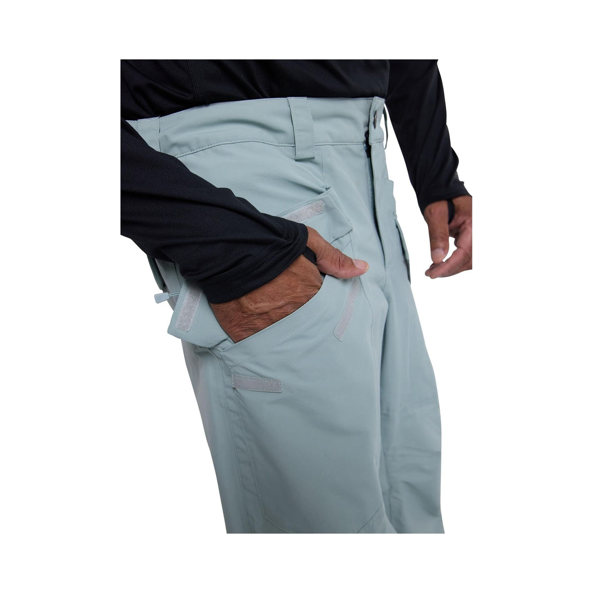 Burton Men's Covert 2.0 2L snowboard pants in petrol green