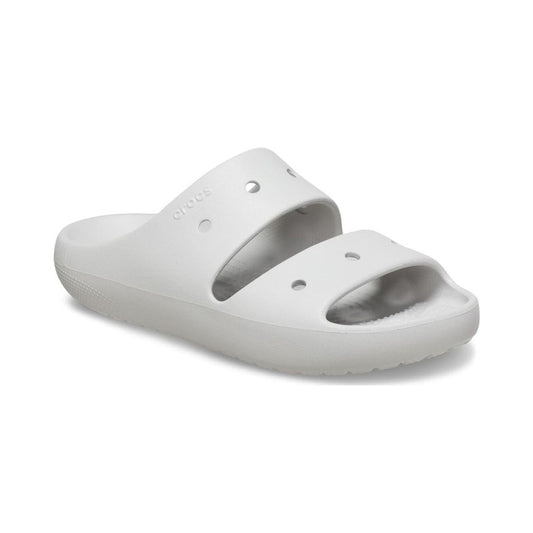 Crocs Classic Sandal V2 women's grey two-strap slide sandal
