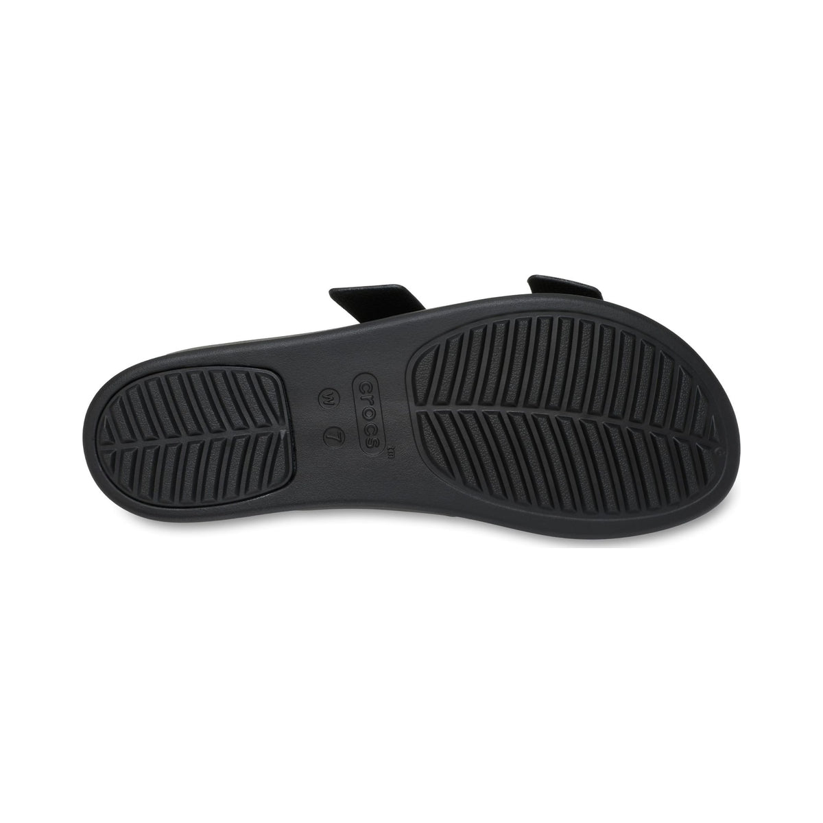 Crocs Women's Brooklyn Buckle Low black platform sandals