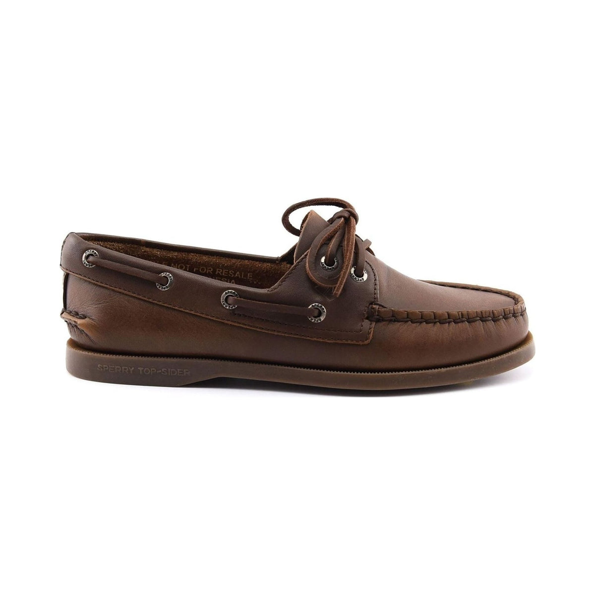 Sperry Women's Authentic Original 2-Eye brown leather boat shoe