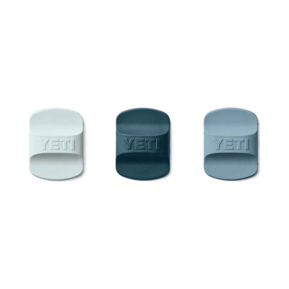 YETI Rambler replacement MagSlider 3-pack in white, navy and blue on lid