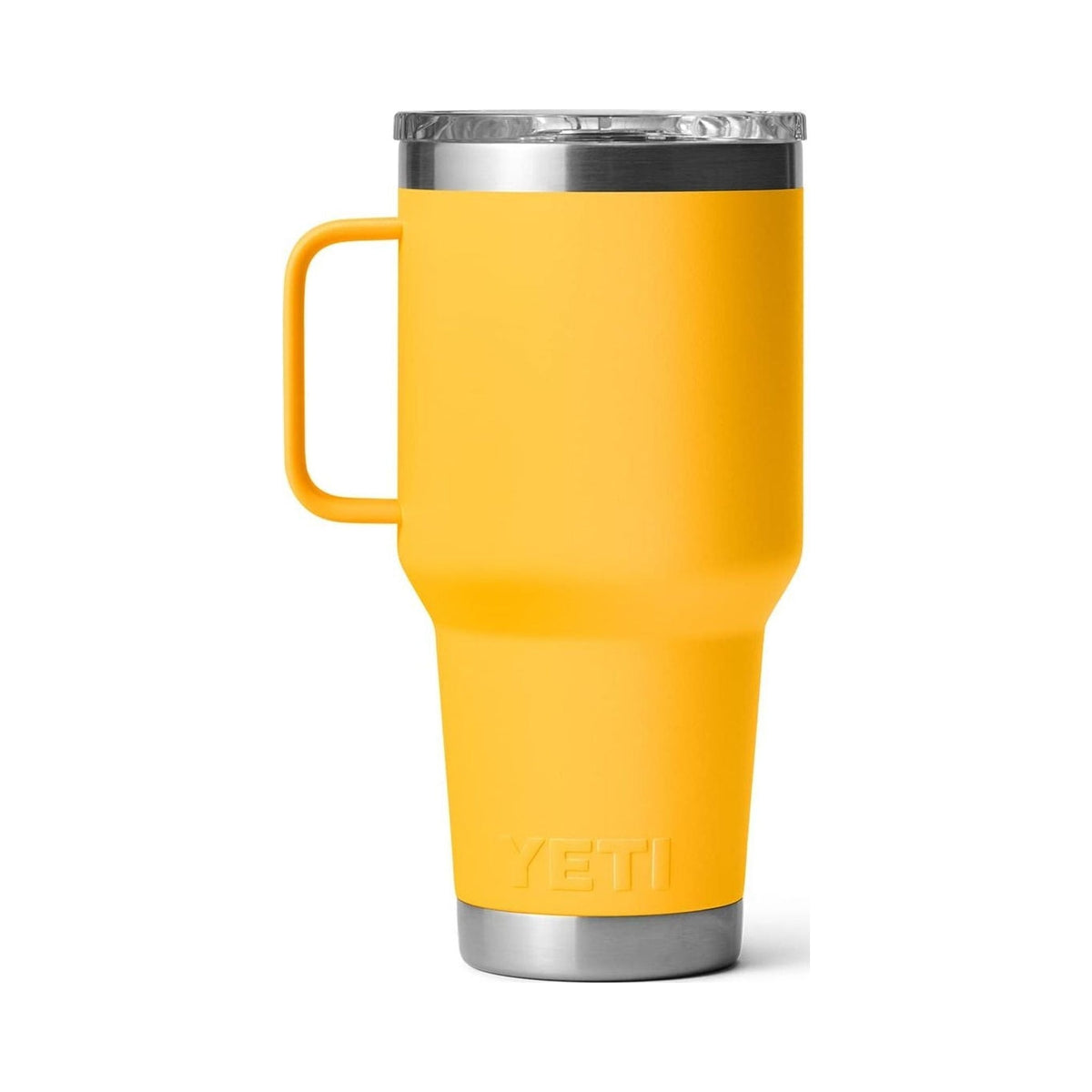 YETI Rambler 30 oz Travel Mug with Stronghold Lid in yellow and navy