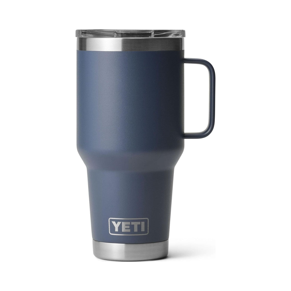 YETI Rambler 30 oz Travel Mug with Stronghold Lid in yellow and navy